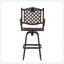 TABOURET DE BAR EN FONTE D'ALUMINUM