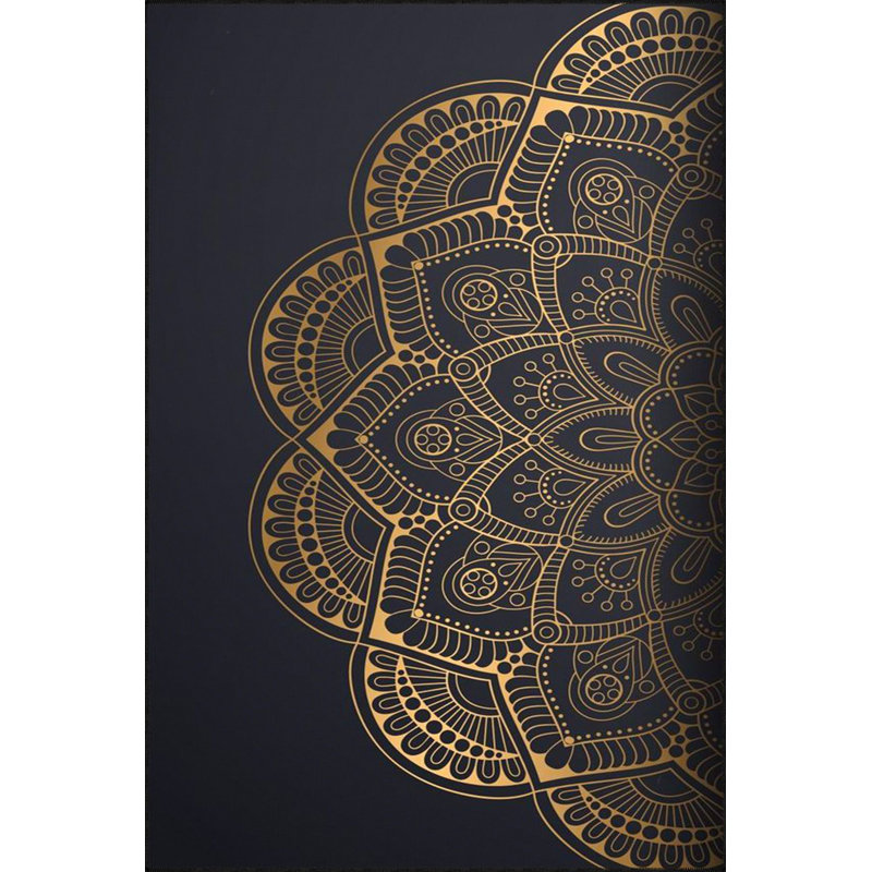 Half Star Patterned Woven Base Washable Rug, Rectangle 5'1" x 7'7" Rug Pad Included
