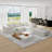 Modern Upholstered Boneless Sectional Sofa Couch Set,Modular Shaped Sectional Living Room Sofa Set-1298304311