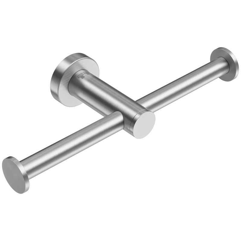 Wall Mounted Toilet Paper Holder, Brushed Stainless Steel