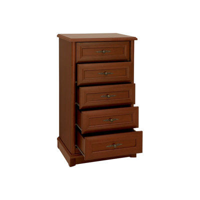 62 cm W Chest of 5 Drawers
