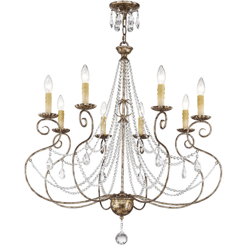 Alexix 8 - Light Dimmable Classic / Traditional Chandelier