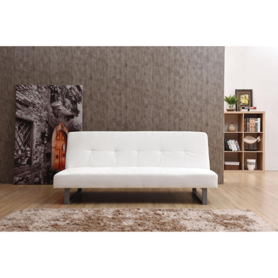 Convertible Comfort Pu Leather Sofa Bed For Modern Interiors