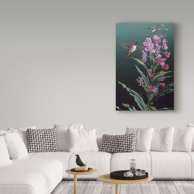 «Fireweed» d'Etelca, impression sur toile tendue