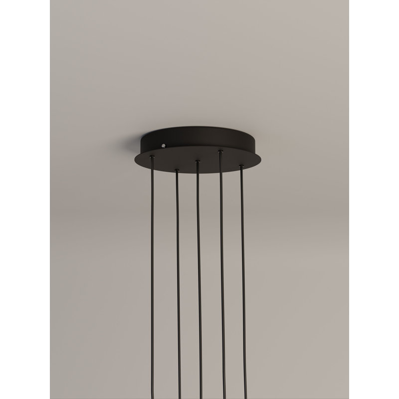 Cirio Cascada 5, 83 W, 323.7" H x 17" W x 17" D, 9 Lights