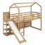 Lit mezzanine simple pour enfant Bittrich-101945939