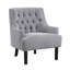 Mobilier de salon en bois massif capitonné 1 pièce-1354805280