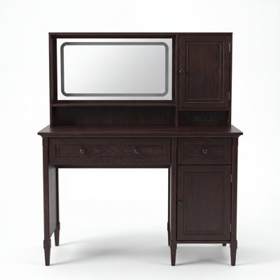 Coiffeuse 43,25 "avec miroir lumineux à DEL