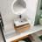 30'' Single Bathroom Vanity with Resin Top