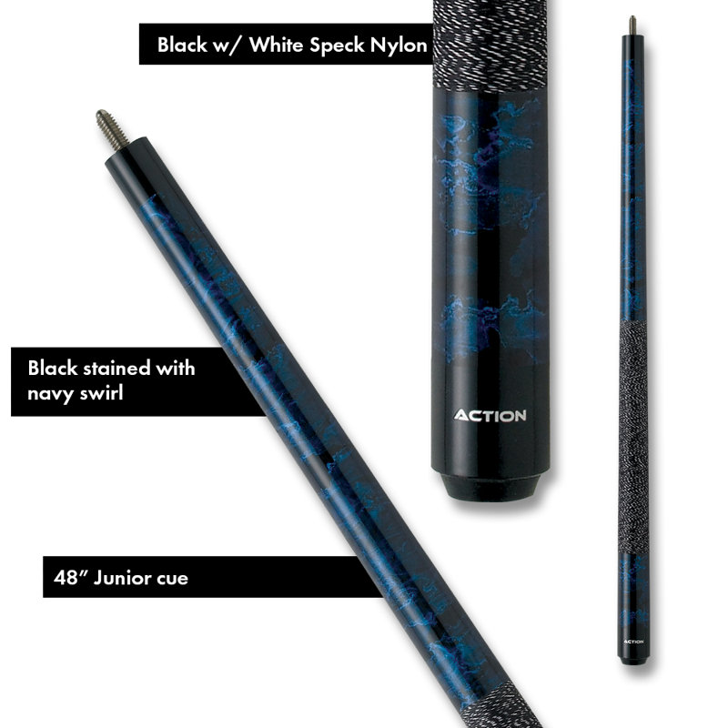 Pool Cue, 48" L, Navy