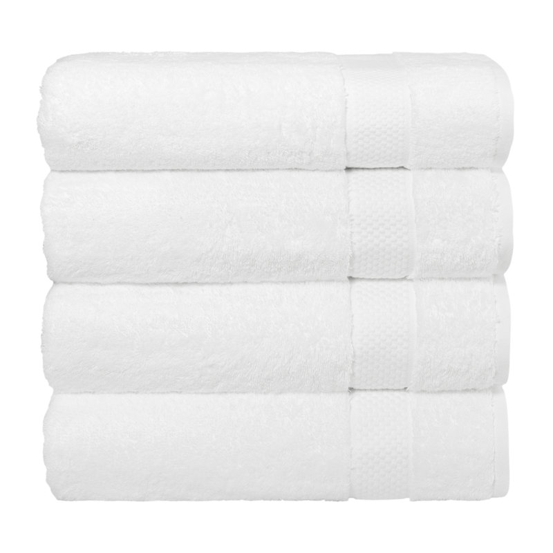 STARLIGHT Midweight Bath Towel, White