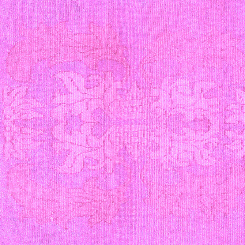 Tapis mauve Denice, Carré 7 pi x 7 pi