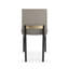 Chaise d'appoint en cuir Osei