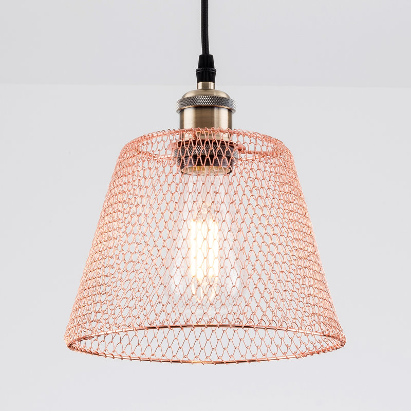 16cm H Metal Bell Lamp Shade ( Screw On ), Copper