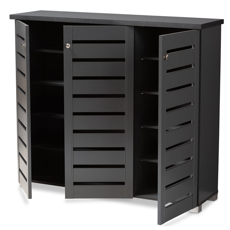 20 Pair Shoe Storage Cabinet