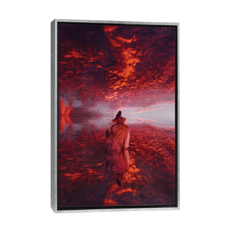 " The Incredible Mirror " by Hobopeeba, No Mat, 26'' H x 18'' W x 1.5'' D, Silver Framed