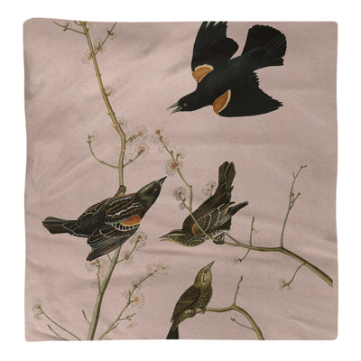 Serviette de coton 10" à aile rouge starling John James Audubon