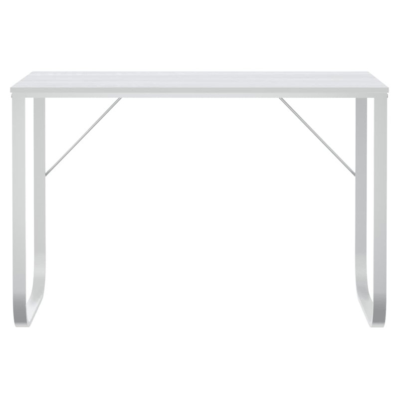 Schuldt 110Cm W Rectangle Writing Desk, White