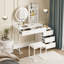 Remiyah Dressing Table with Mirror