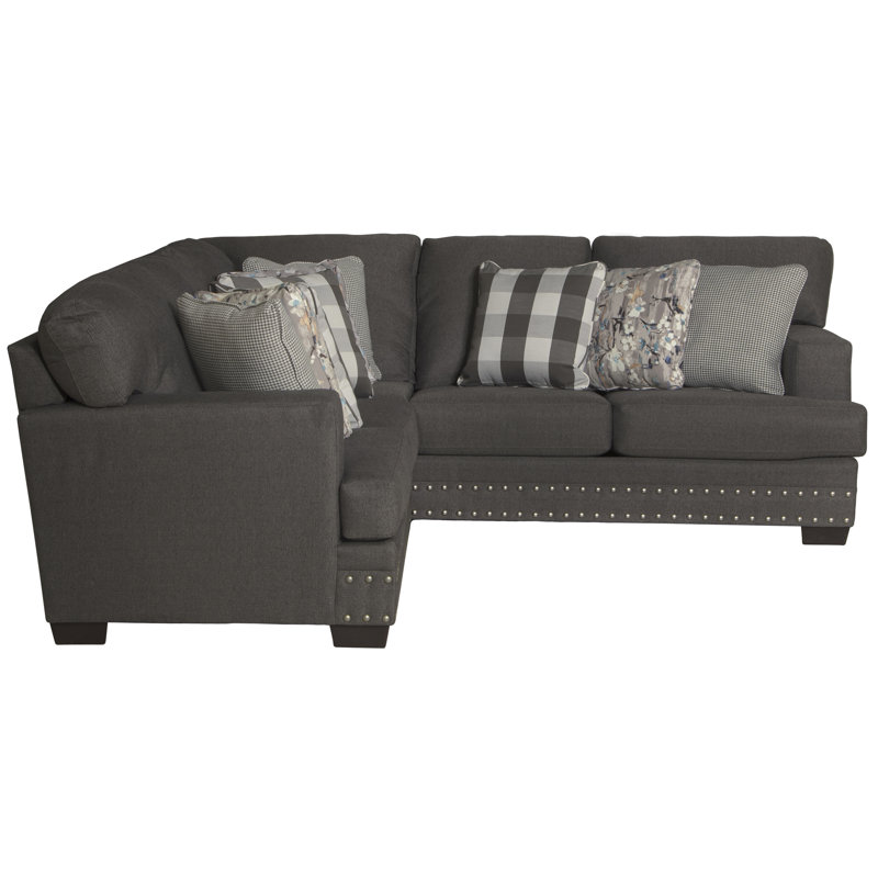 Upholstered L-Shaped Sectional Right Hand Facing