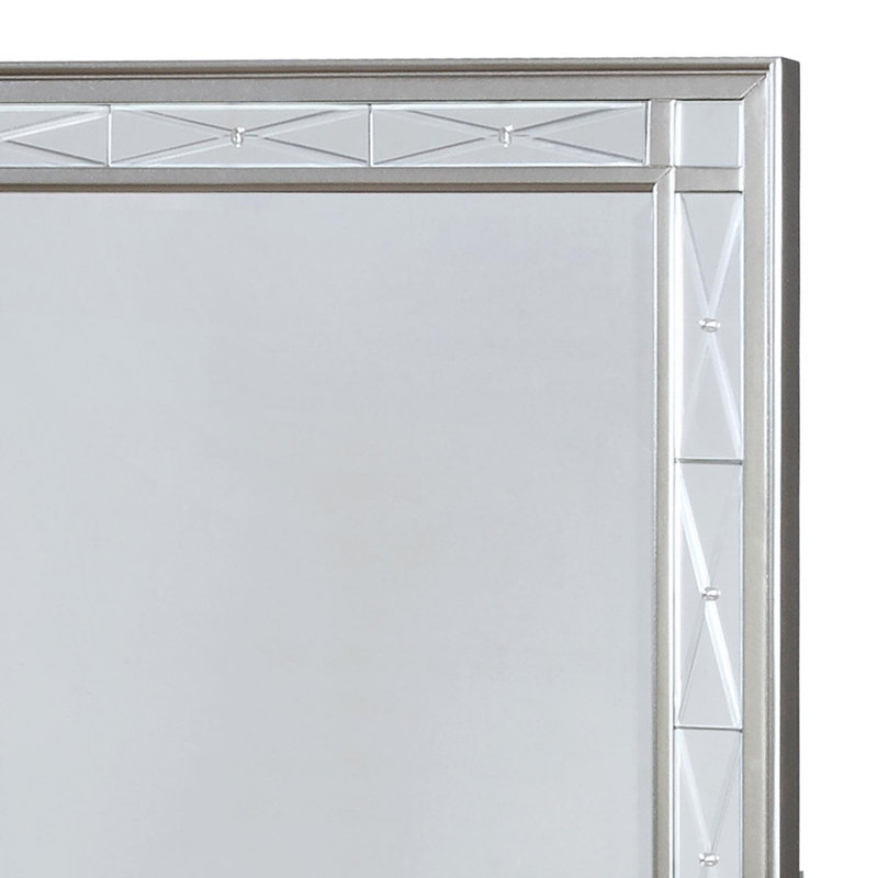 Miroir de salle de bain en mercure métallique