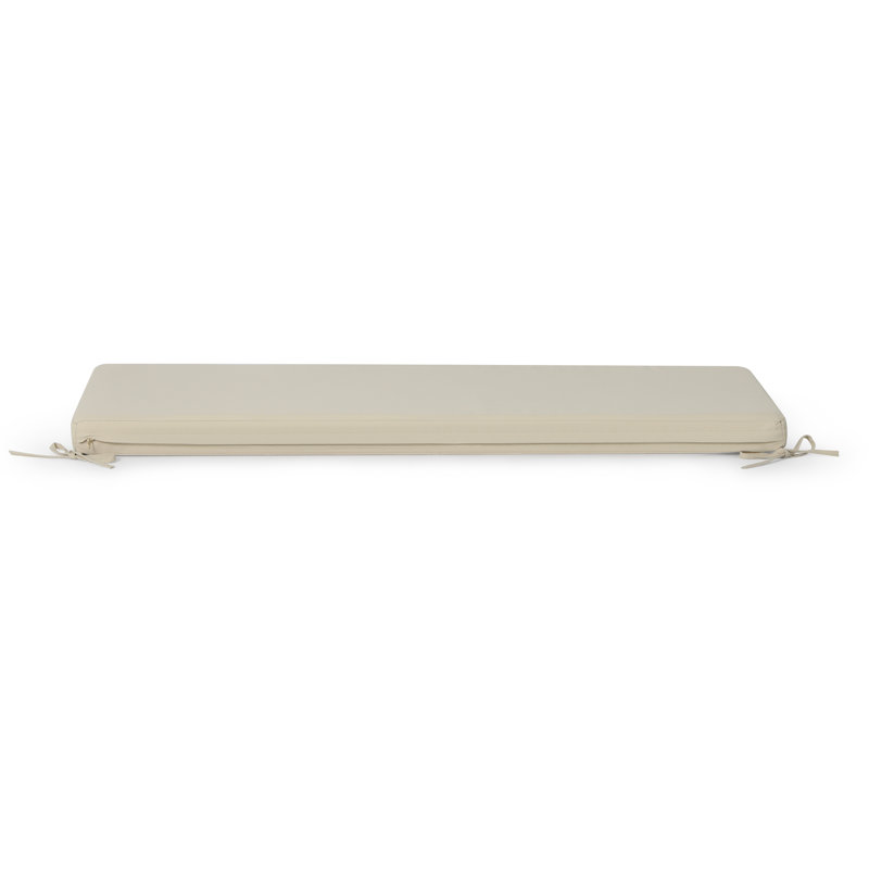 Coussin de siège d'extérieur 1 pièce , 48 po x 18,50 po, Beige