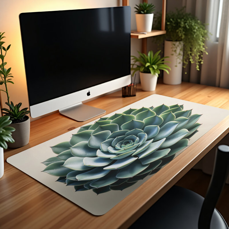 Polyester Desk Pad, 23.6x13.8