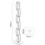 Hobucken 165cm Column Floor Lamp