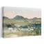 Tranquil Hills Under Soft Sky by Ian C - Wrapped Canvas Print-1847477232