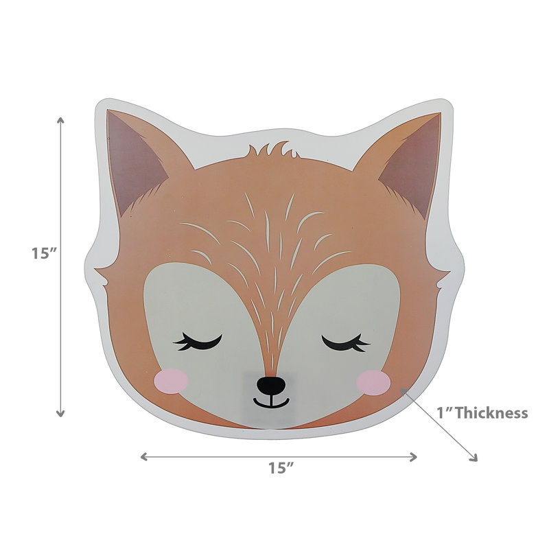 Napperon Fox Head