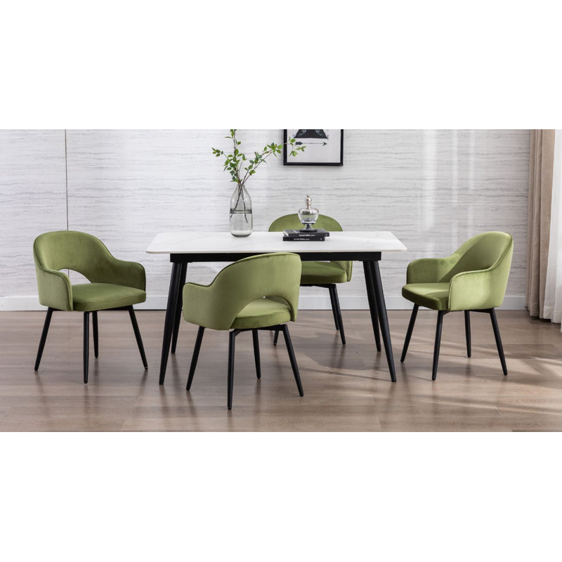 EWX19027DC 47cm H Side Chair, Green