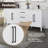 Griselde 72"  Free Standing Double Bathroom Vanity with Quartz Top-91927740