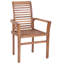 Chaise de salle à manger empilable avec coussin Brugos-1232135633