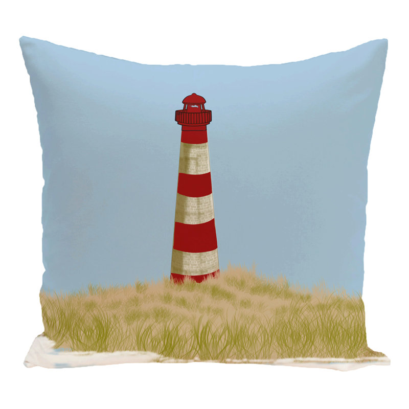 Housse de coussin carrée d’extérieur Sea Pines, 18 po x 18 po
