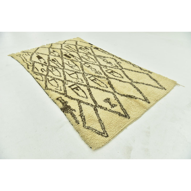 Tapis brun clair Parra