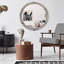 Miroir mural en bois