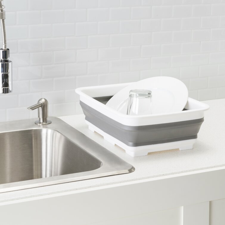 Dish Wand Beach Stone Sink Caddy