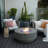 Round Concrete Smokeless Fire Pit Table-86332004