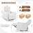 zero clearance recliner  Recliner,Power Recliner Chair,Electric Recliner For Living Room,PU Leather Reclining Armchair For Small Space,Reclining Sofa For Bedroom/Apartment/RV,With USB Port(Type-C) (Light Gray)-524231015