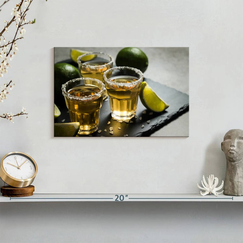 Yarlin Mexican Tequila Drinks, 8" H x 12" W