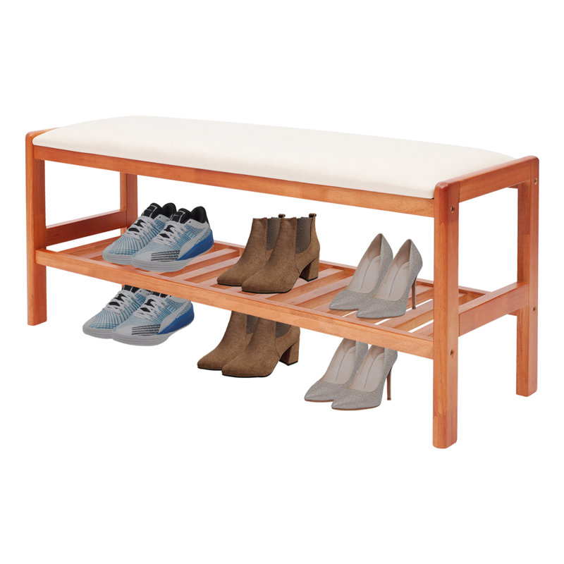 Banc de rangement pour chaussures 4 paires
