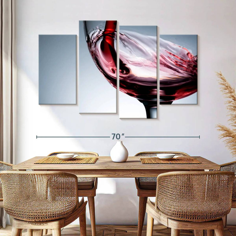 Yarlin Decanting Red Wine, 42" H x 68" W
