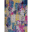 Tapis abstrait gris / bleu Drennon-477541448