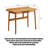 Nordic Cherry Solid Wood Desk-317128712