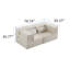 Canapé modulaire convertible sans os-1774996349