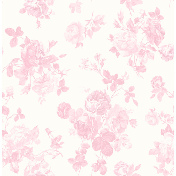Mini Abstract Texture Blush Pink Effect Matte Finish Non-Woven Paper Non-Pasted Wallpaper Roll