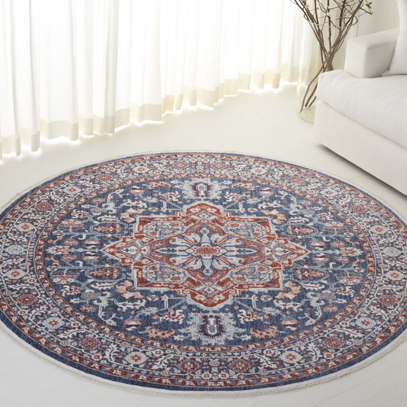Lauren Ralph Lauren Performance Oriental Rug, Round 6'7"