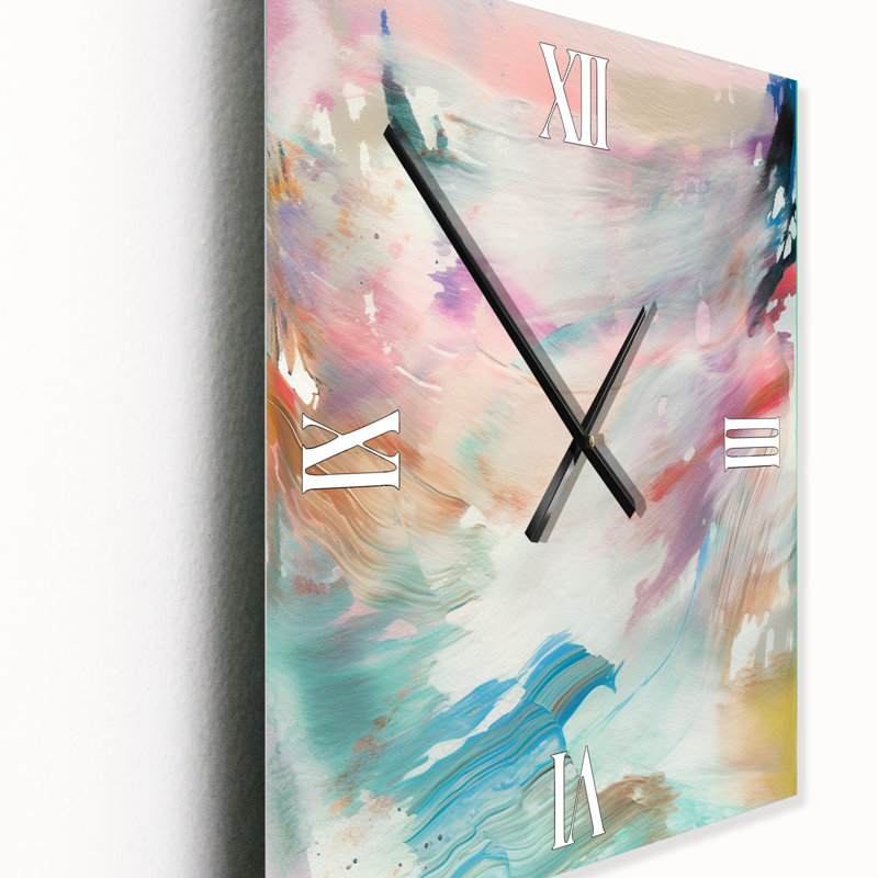 Horloge murale en métal, Medium