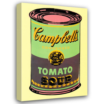 Campbell's Soup Can, 1965 (green and purple)