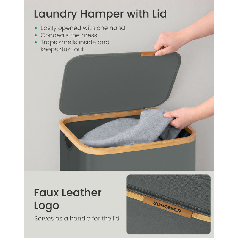 Bamboo Laundry Hamper
